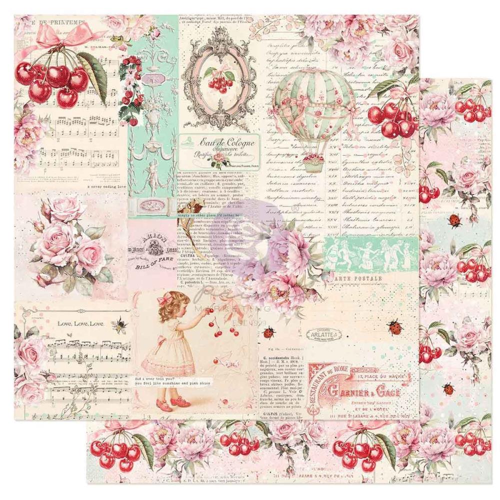 Prima - Cherry Sweet - Paper Pad     12 x 12"