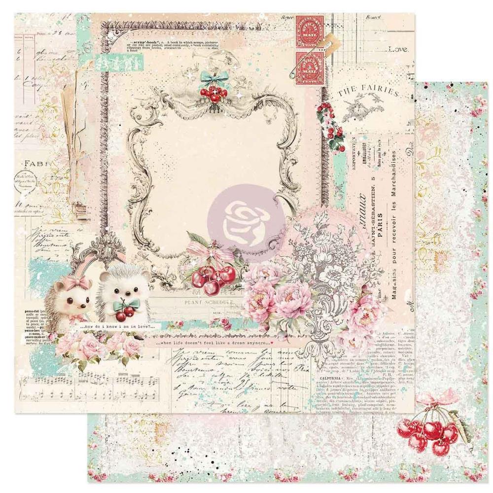 Prima - Cherry Sweet - Paper Pad     12 x 12"
