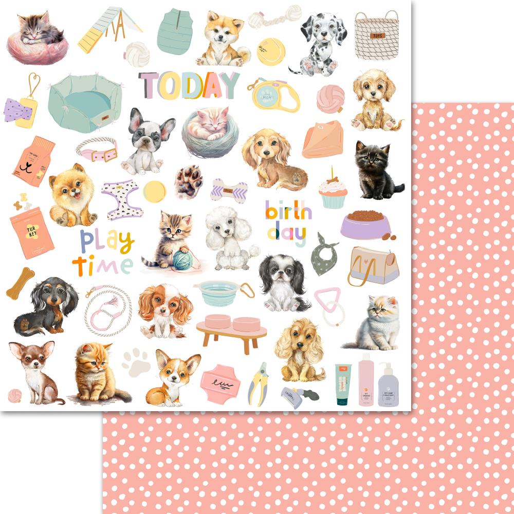 Asuka Studio - Memory Place - Pet Life Collection pack -  12 x 12"