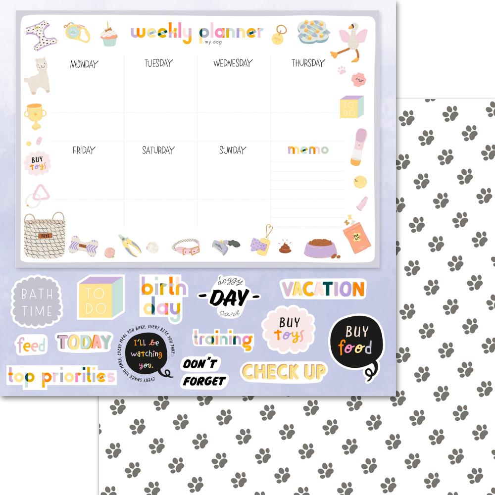 Asuka Studio - Memory Place - Pet Life Collection pack -  12 x 12"