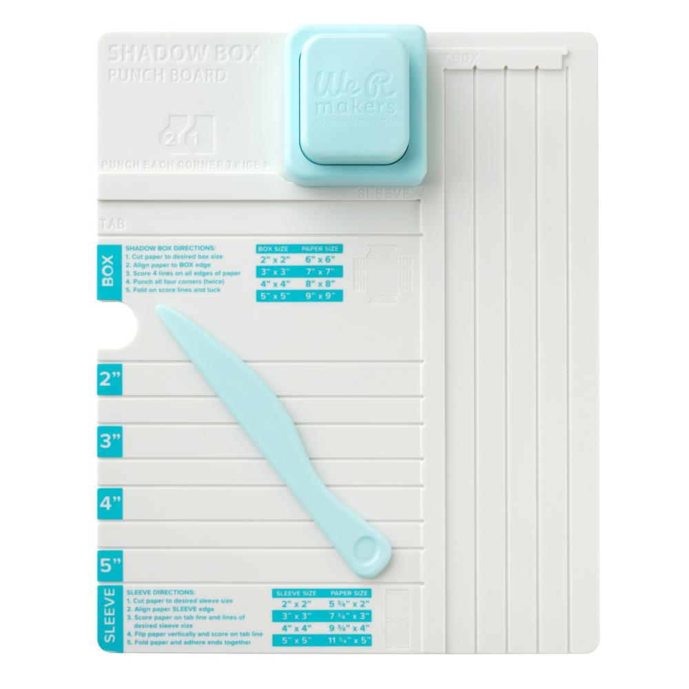 We R Memory Keepers - Shadow Box - Punch Board