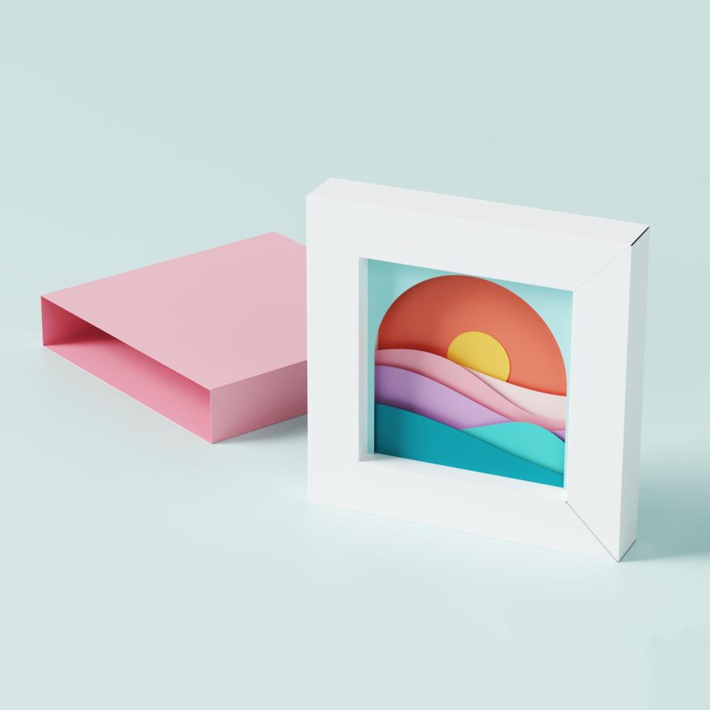 We R Memory Keepers - Shadow Box - Punch Board