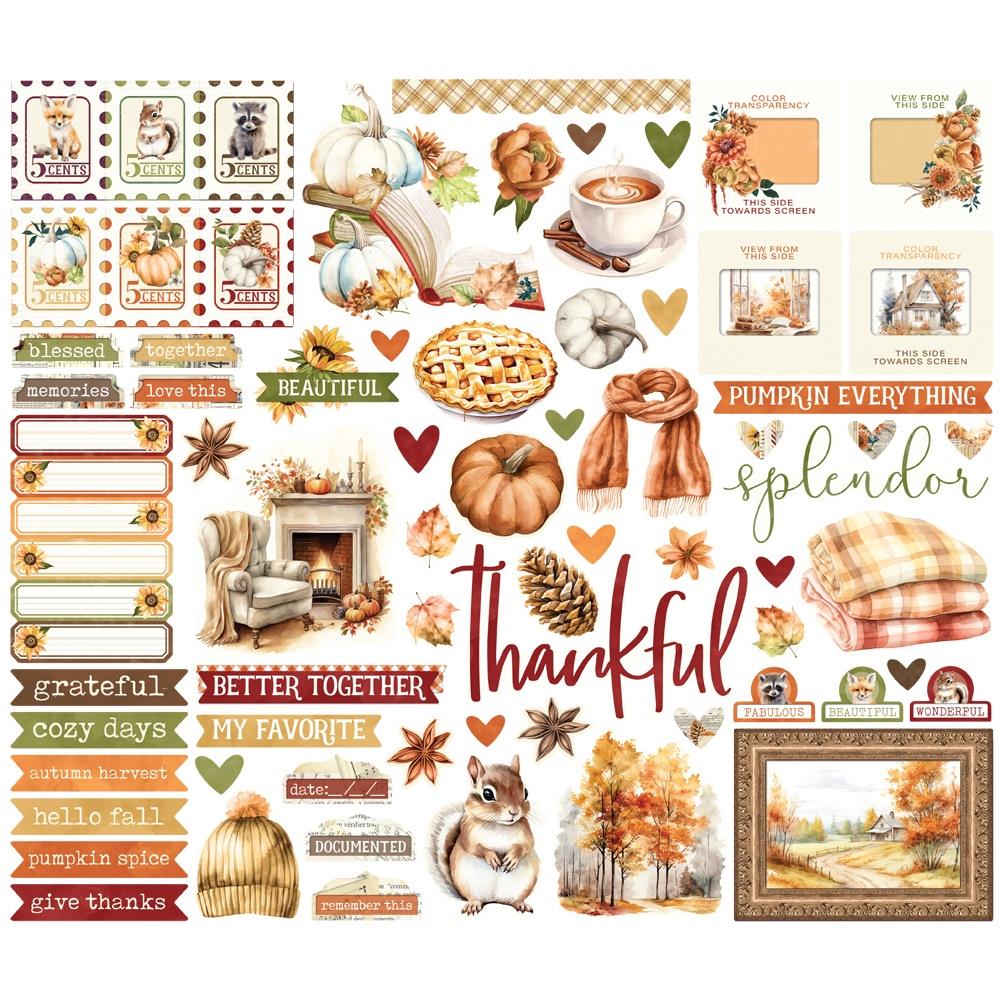 Simple Stories - Autumn Breeze - Bits & Pieces - Elements