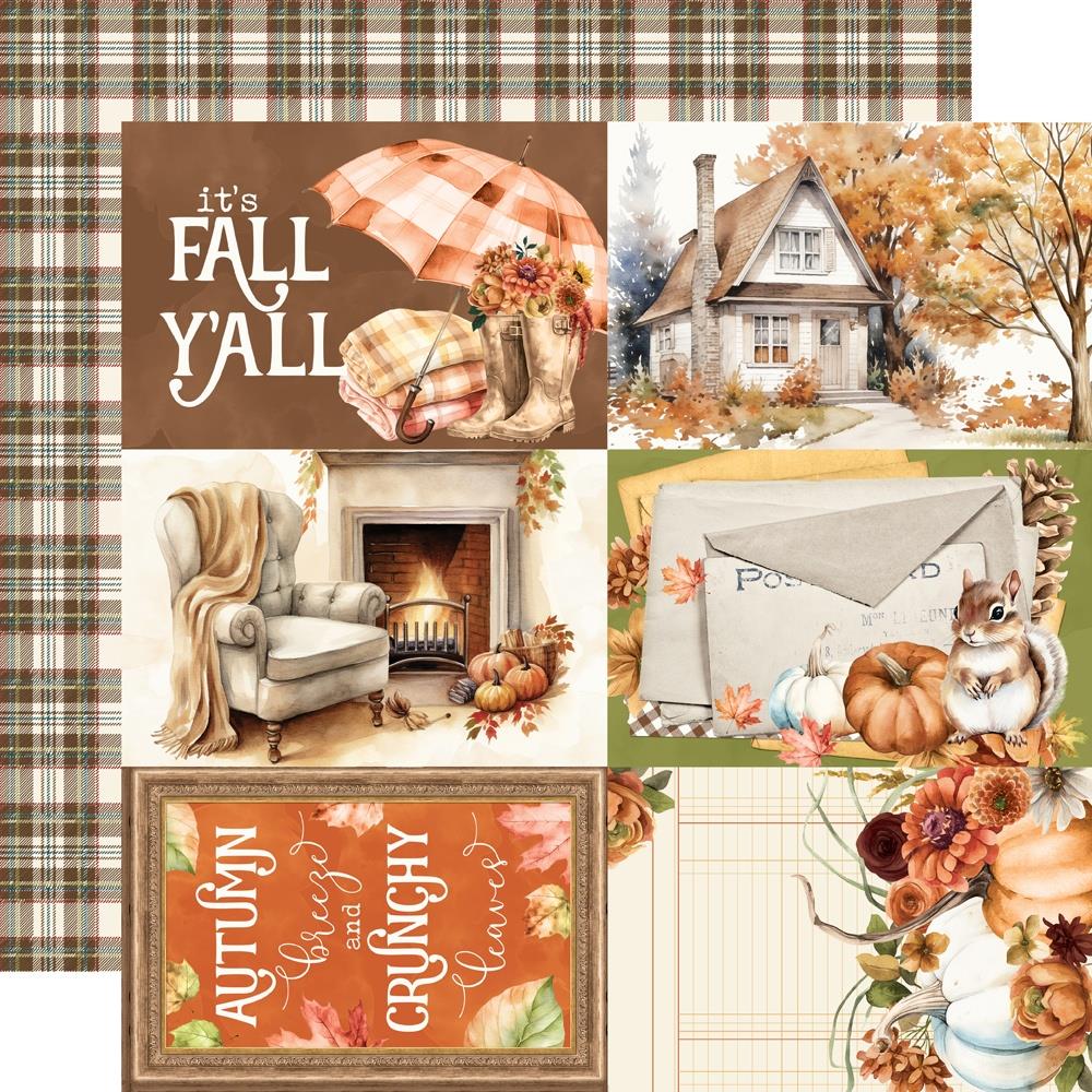 Simple Stories - Autumn Breeze - 4x6 Elements - 12x12