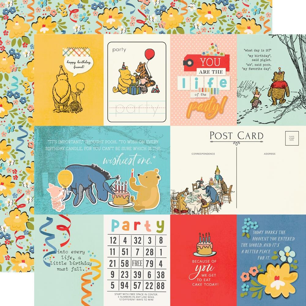 Simple Stories - Classic Pooh Birthday - Collection Kit  - 12 x 12"