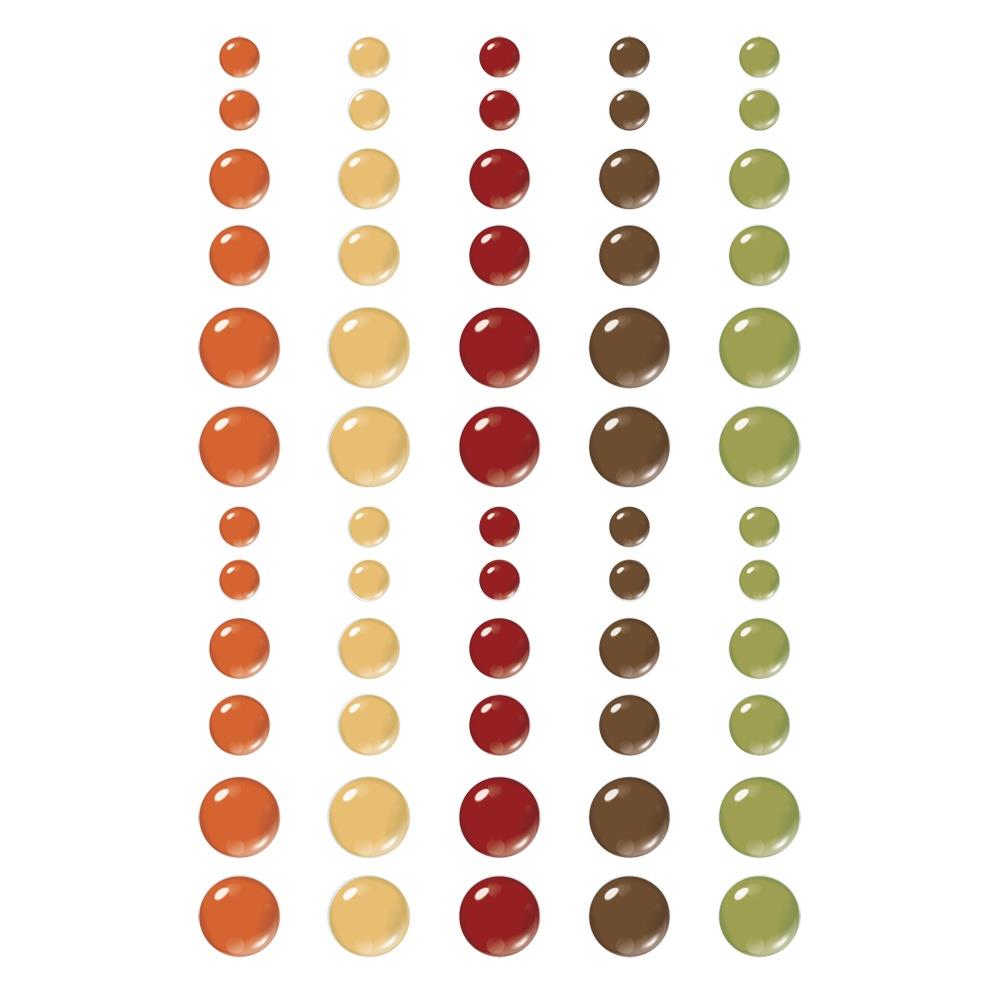 Simple Stories - Autumn Breeze - Enamel Dots