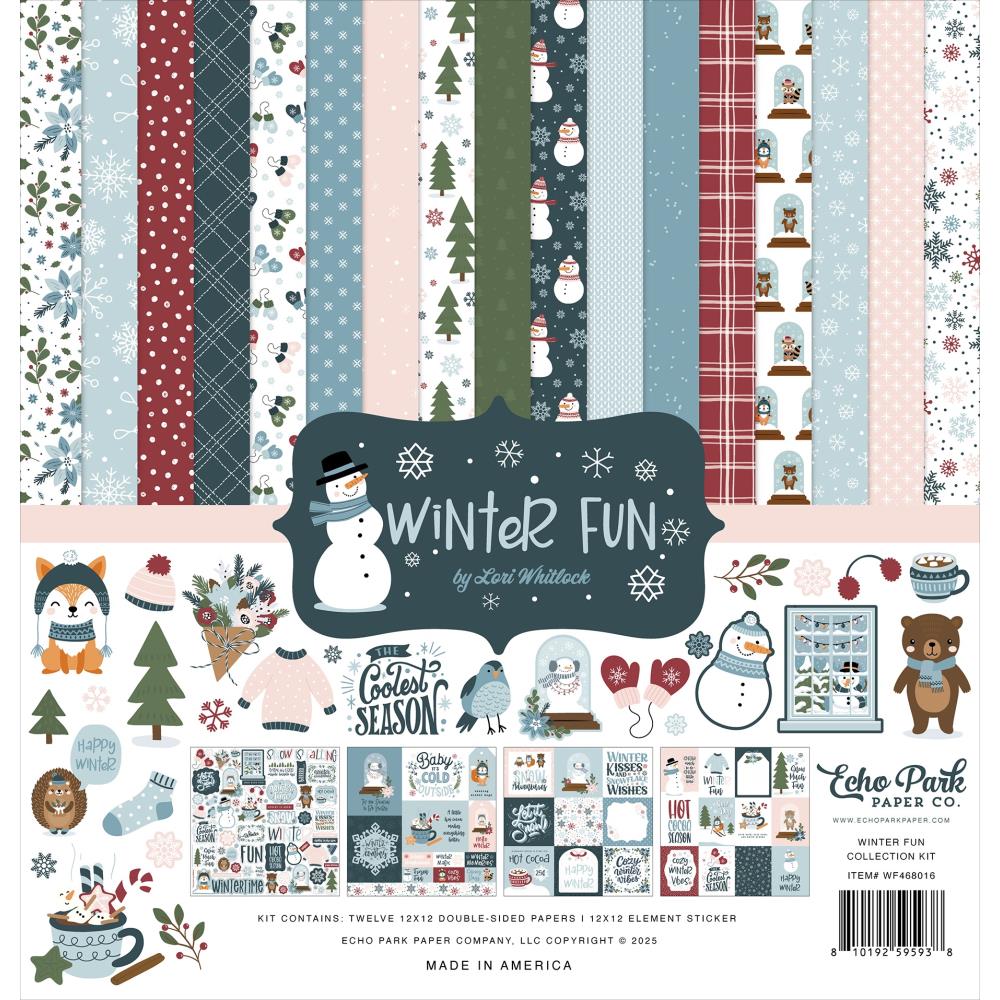Echo Park - Winter Fun - Collection Kit 12x12"