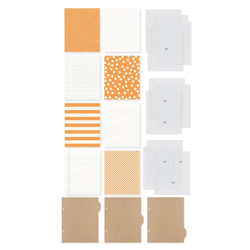 Simple Stories - Sn@p Binder 6x8" - Orange