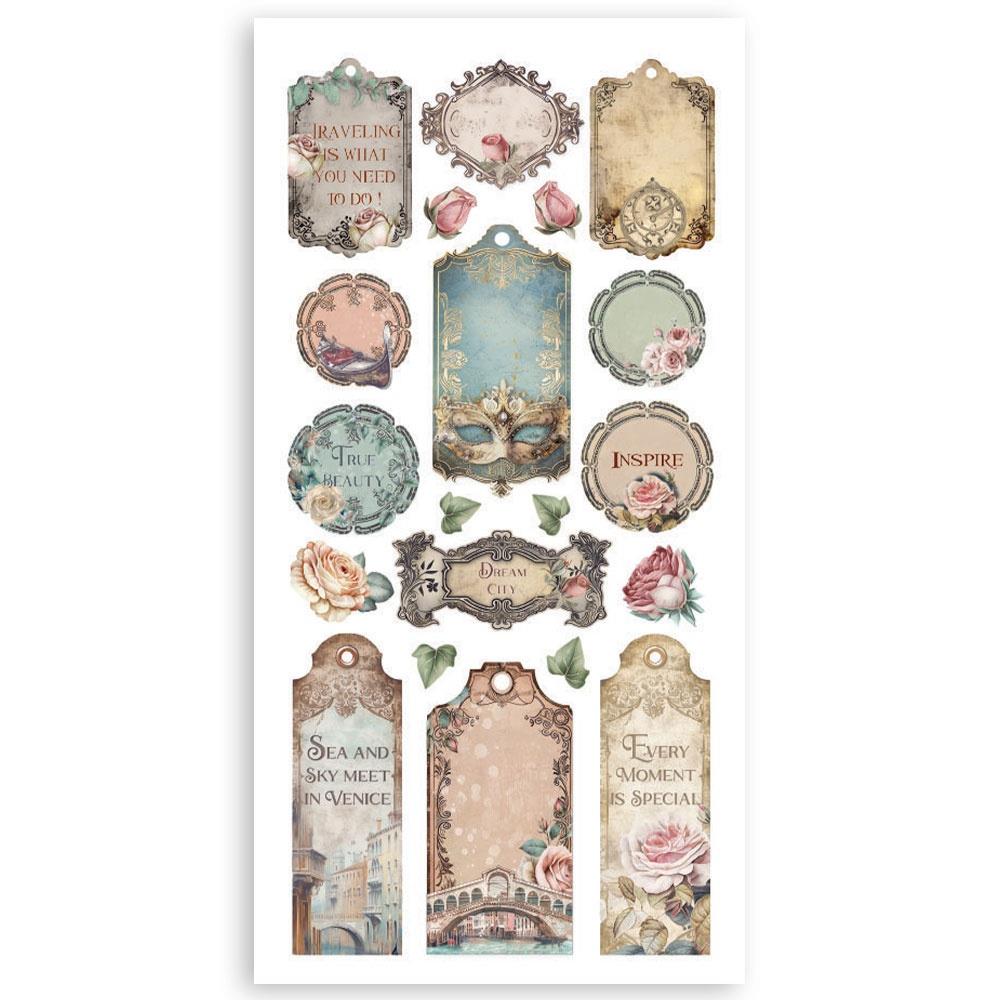 Stamperia - Venice City of Art  - Doublefaced Paper cut outs