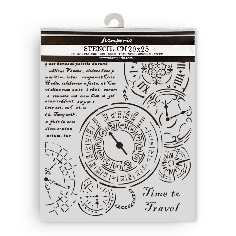Stamperia - Venice City of Art - Stencil - Time to Travel