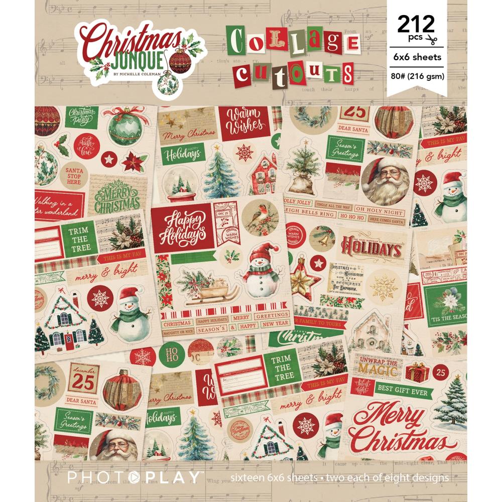 PhotoPlay Collage Cutouts - Christmas Junque