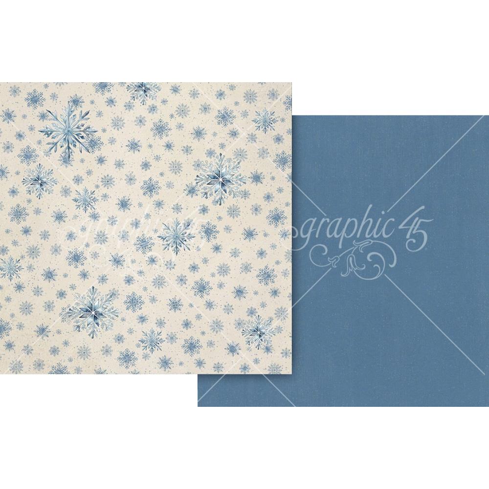 Graphic 45 - Deck The Halls - Winterland Blue - 12x12