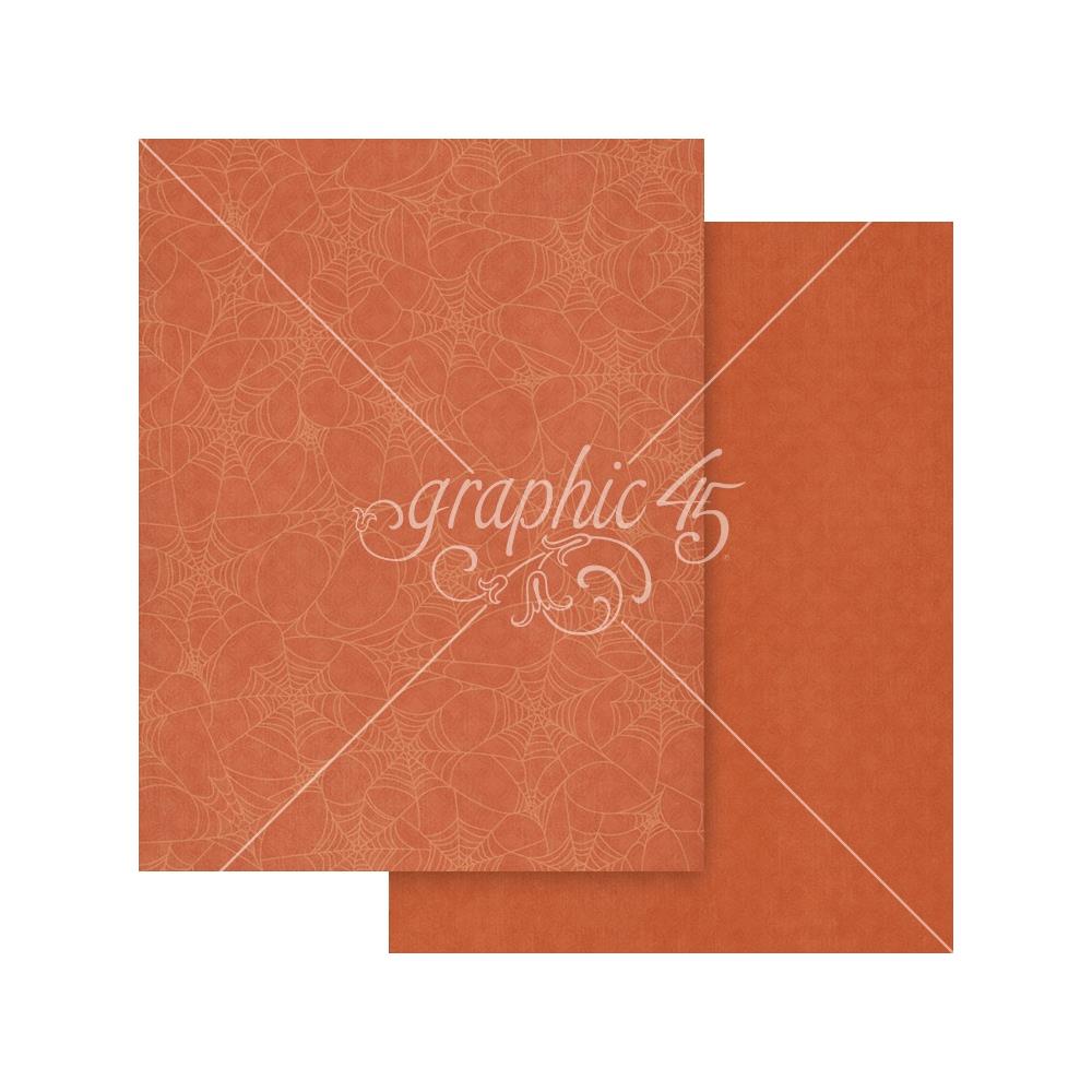 Graphic 45 - Ghostly Greetings - Patterns & Solids Paper Pad - 8,5 x 11"