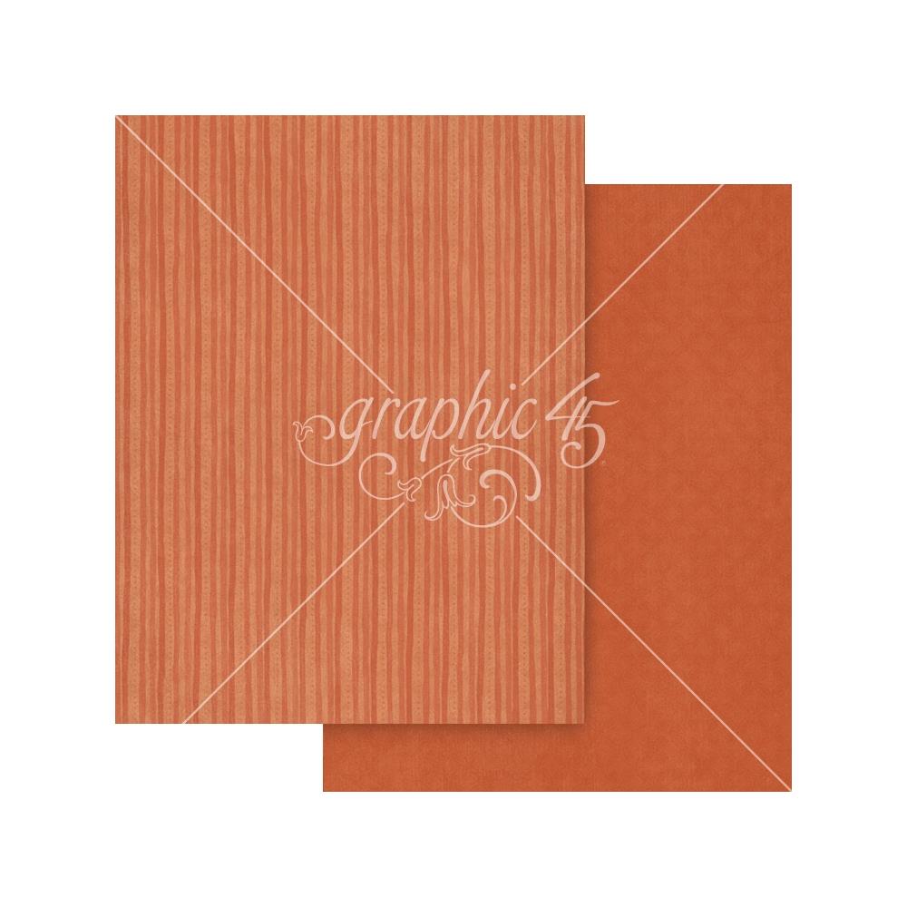 Graphic 45 - Ghostly Greetings - Patterns & Solids Paper Pad - 8,5 x 11"