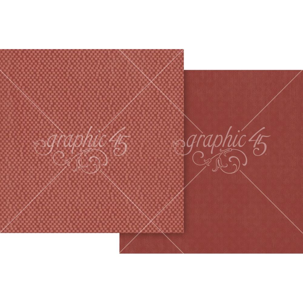 Graphic 45 - Ghostly Greetings - Paper Pad  8x8"