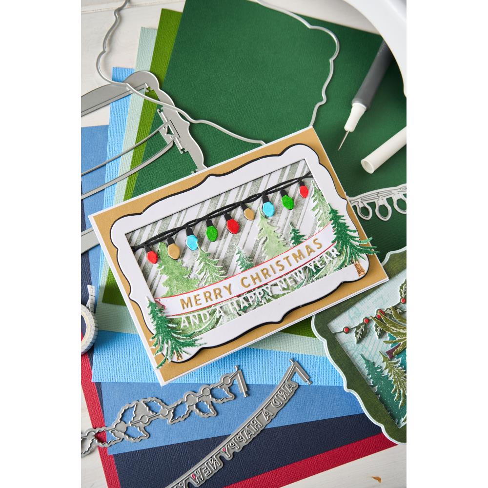 Sizzix/ 49 and Market - Snap & Swap -Thinlits  Dies - Merry Christmas