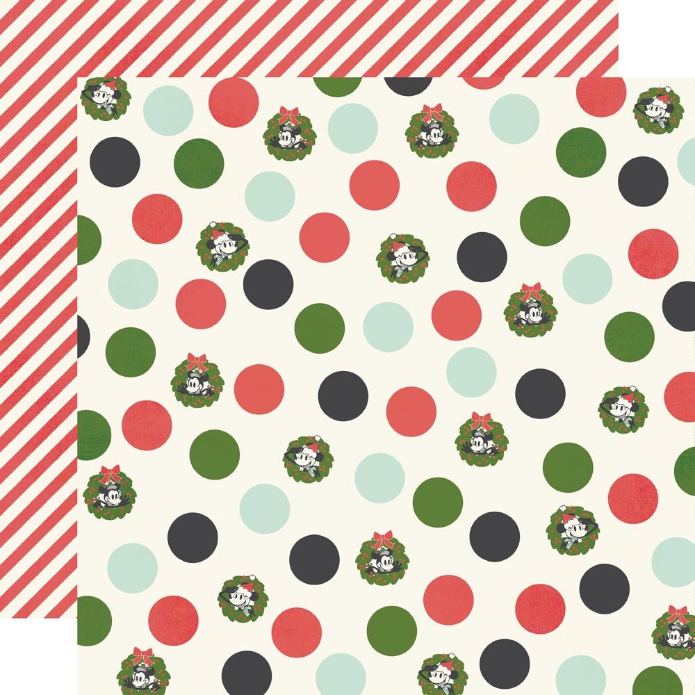 Simple Stories - Say Cheese Classic Mouse - Christmas - Happy Holly Days   12x12"