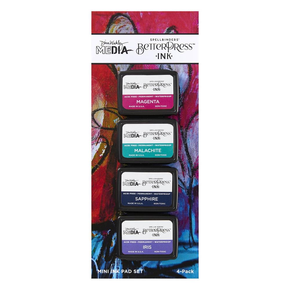 Ranger - Dina Wakley - Spellbinders Betterpress Ink -  Dinas Faves
