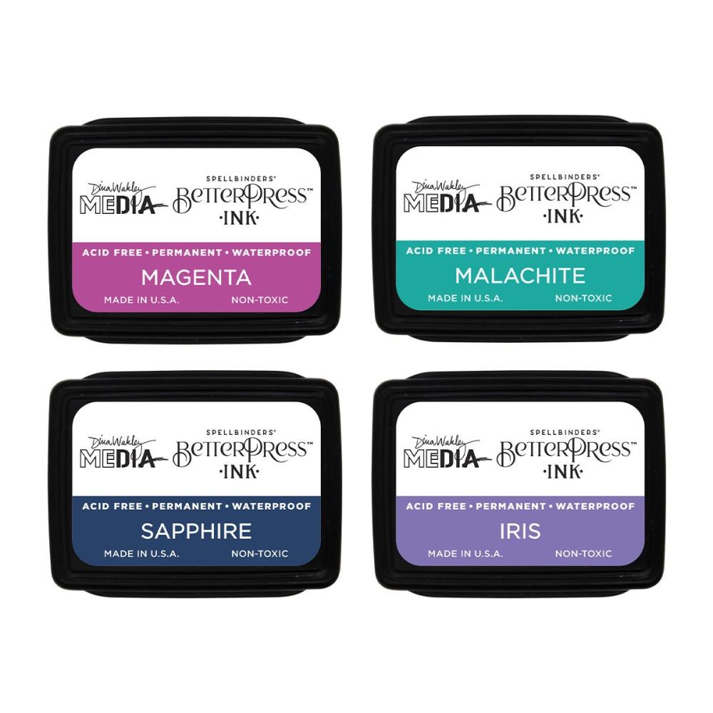 Ranger - Dina Wakley - Spellbinders Betterpress Ink -  Dinas Faves