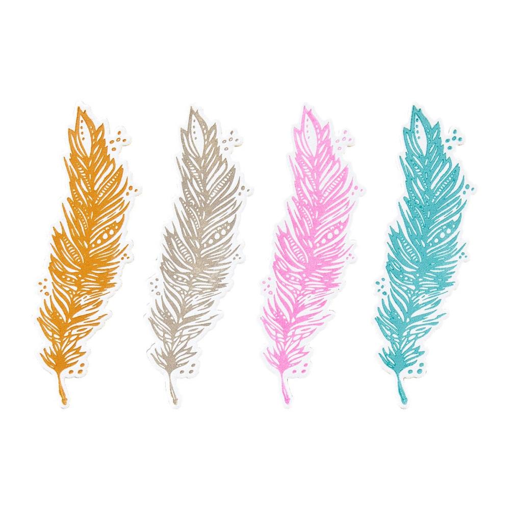 Ranger - Dina Wakley - Spellbinders Betterpress Ink -  Happy
