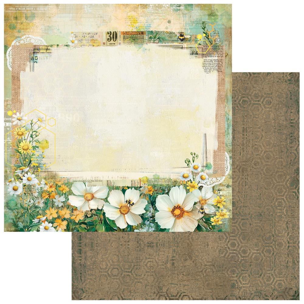 49 and Market - Botanical Buzz Collection -   12 x 12"