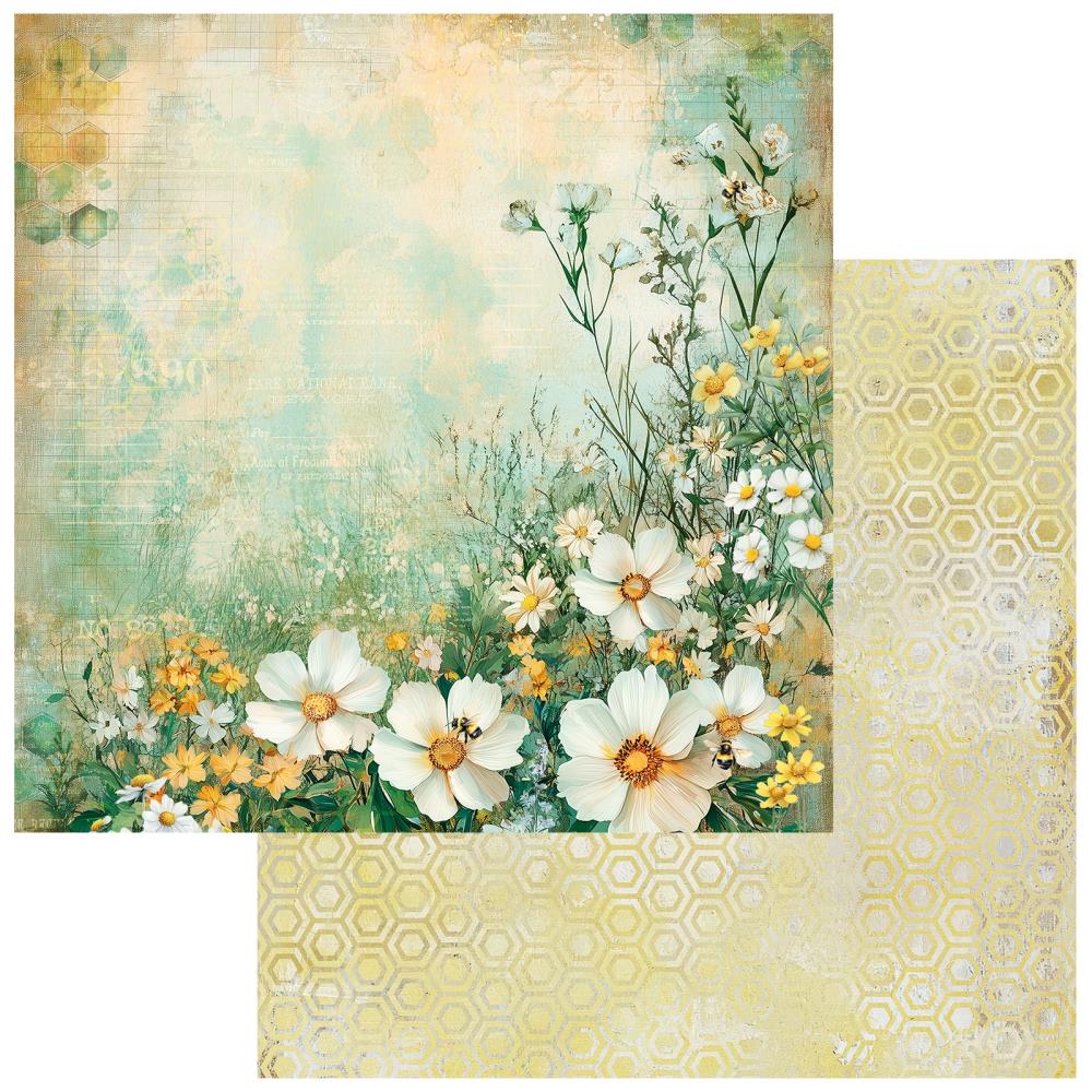 49 and Market - Botanical Buzz Collection -   12 x 12"