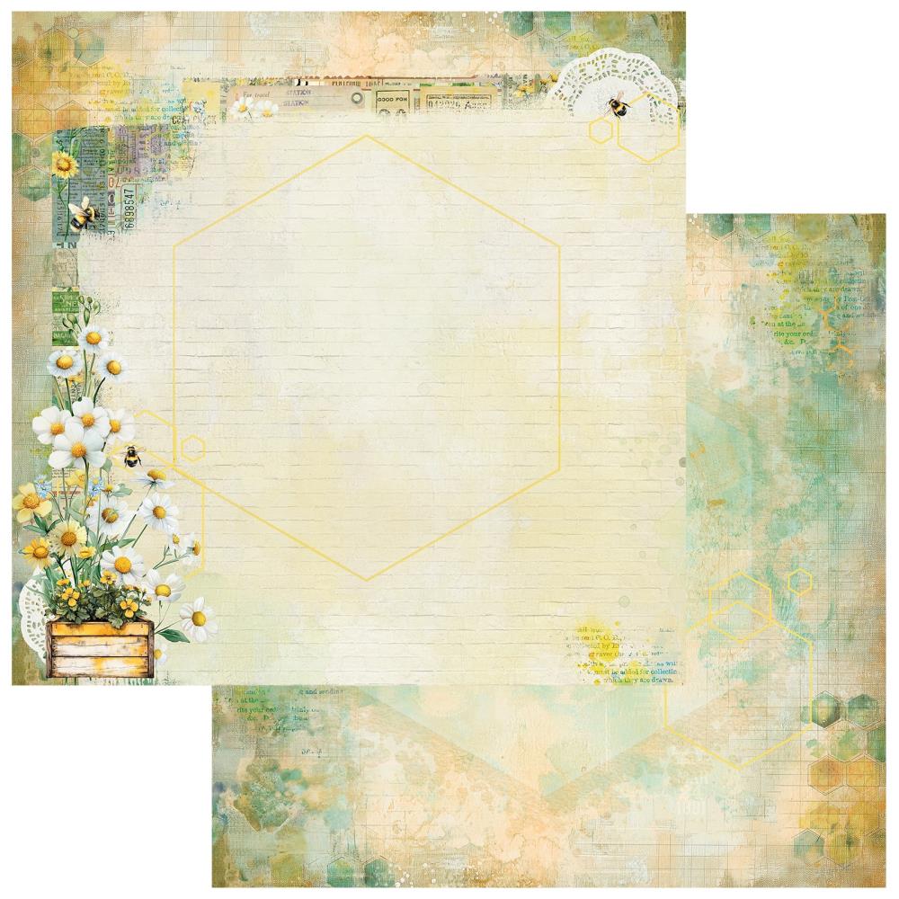 49 and Market - Botanical Buzz Collection -   12 x 12"