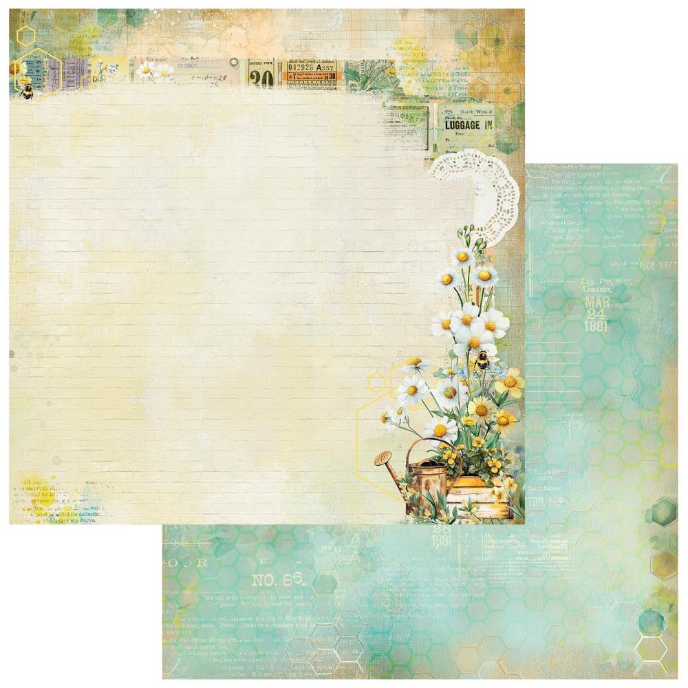 49 and Market - Botanical Buzz Collection -   12 x 12"