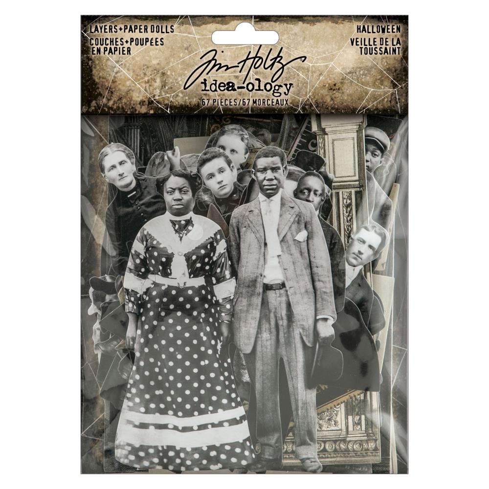 Tim Holtz - Idea-Ology - Layers + Paper Dolls - Halloween