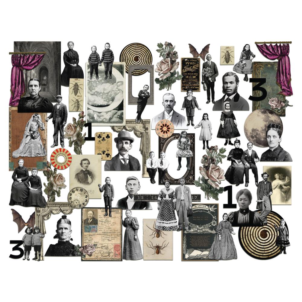 Tim Holtz - Idea-Ology - Layers + Paper Dolls - Halloween