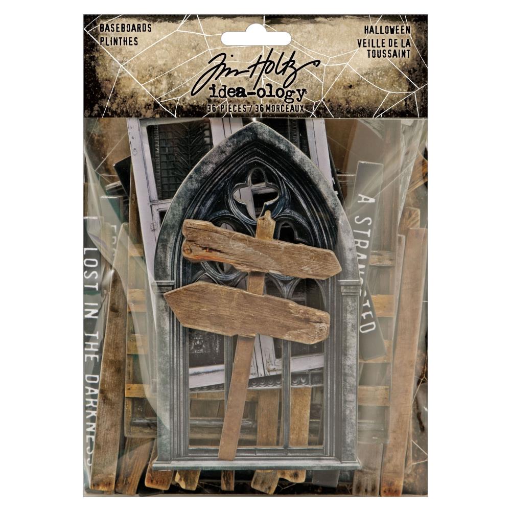 Tim Holtz - Idea-Olog - Halloween - Baseboard Frames