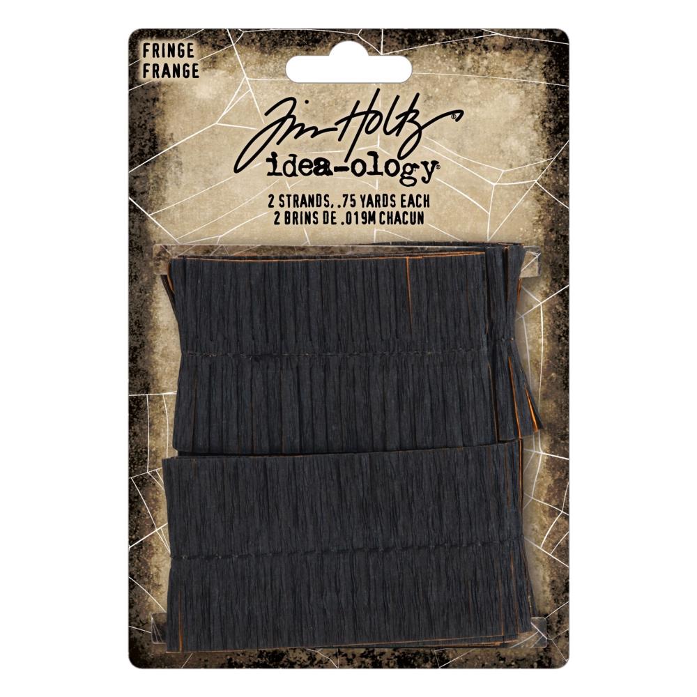 Tim Holtz - Idea-Ology - Halloween - Fringe - Black & Orange
