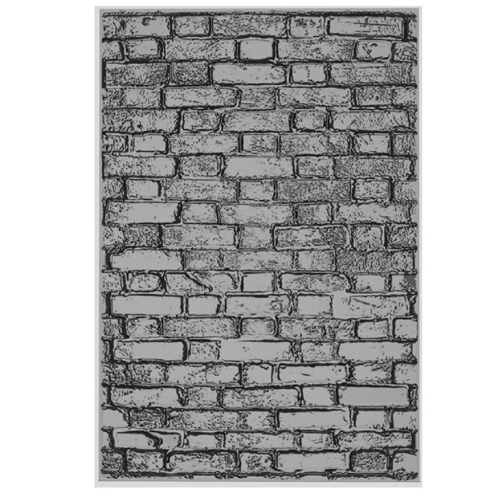 Sizzix/Tim Holtz - 3D Embossing Folder - Vault - Brickwork Large A5