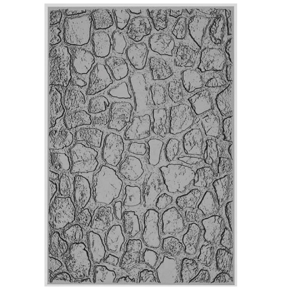 Sizzix/Tim Holtz - 3D Embossing Folder - Vault - Cobblestone Large A5