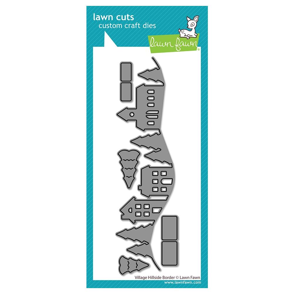 Lawn Fawn - Cuts Custom Craft Dies - Village Hillside