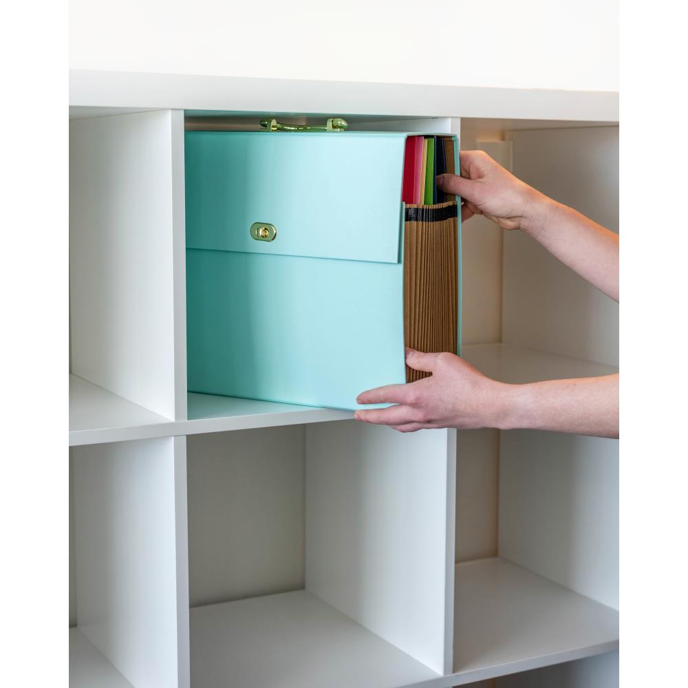 We R Accordion Paper Storage 12"X12" - Pink
