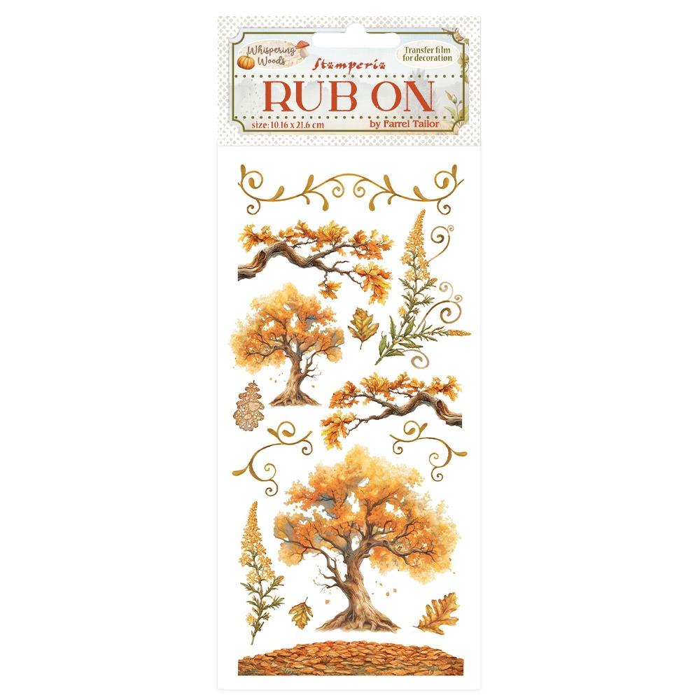 Stamperia - Rub Ons - Whispering woods - Oak