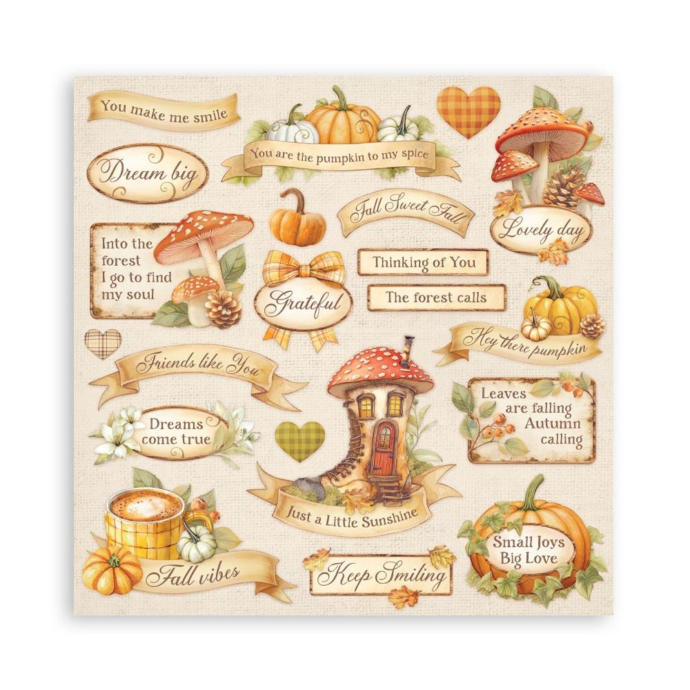 Stamperia  - Whispering woods - Singled sided - Paper Pad  22 pk - 12 x 12"