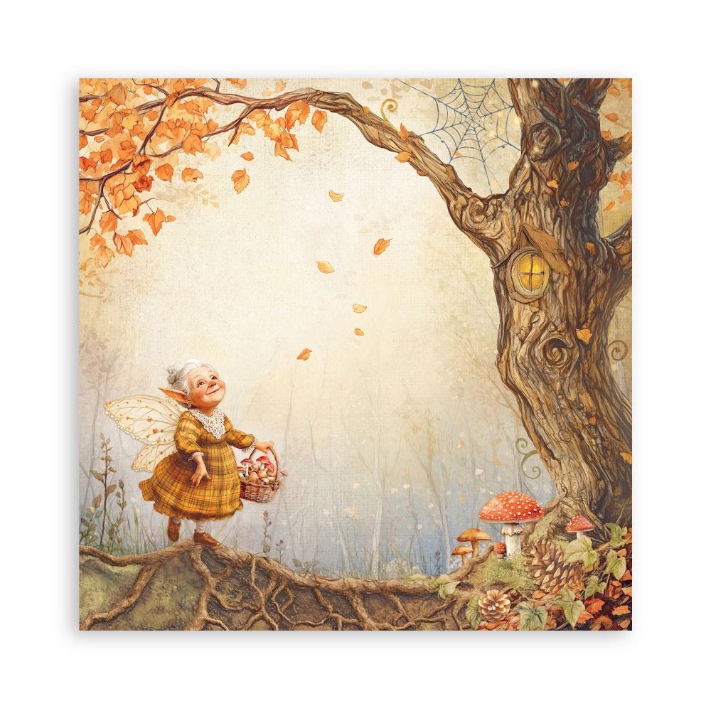 Stamperia  - Whispering woods - Singled sided - Paper Pad  22 pk - 12 x 12"