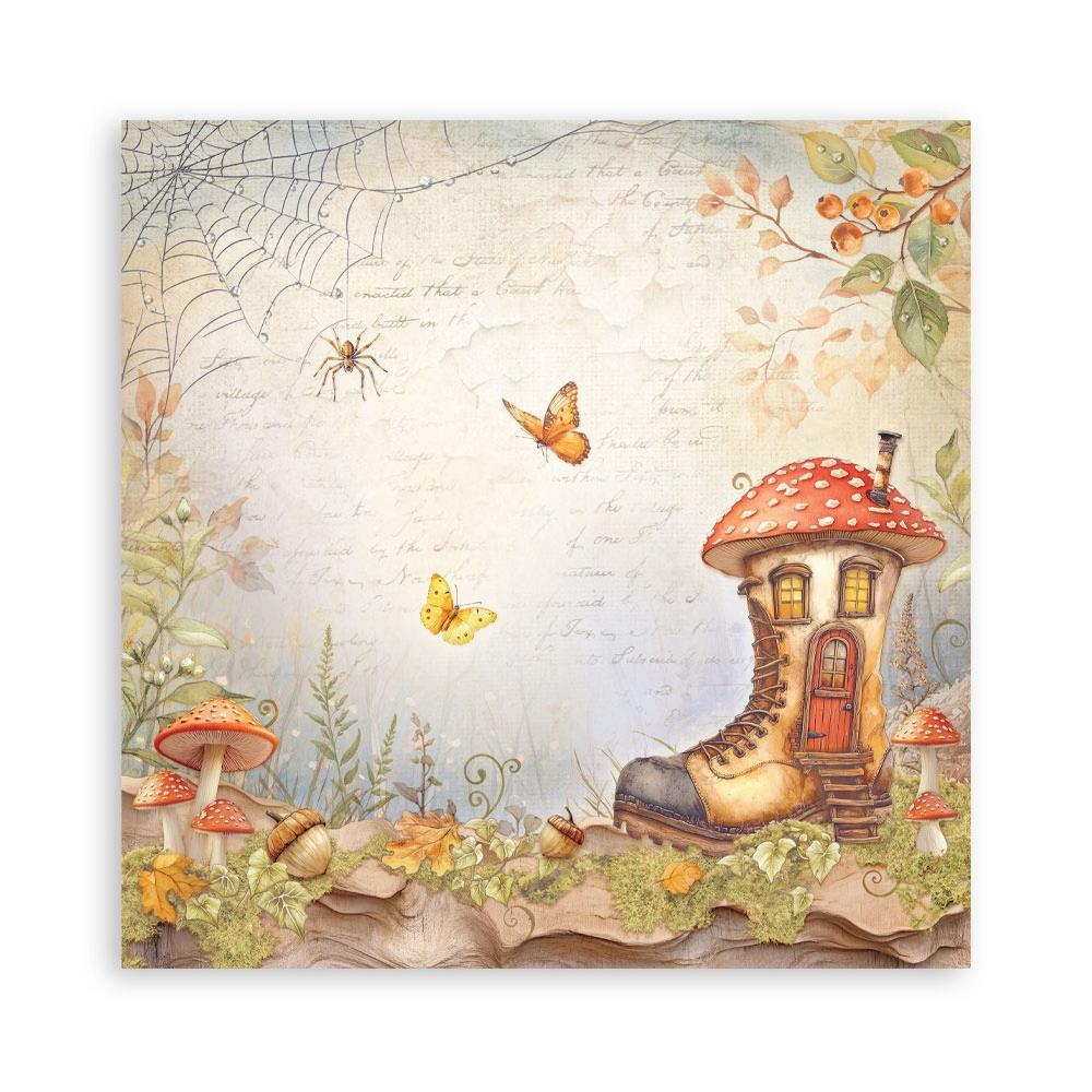 Stamperia  - Whispering woods - Singled sided - Paper Pad  22 pk - 12 x 12"