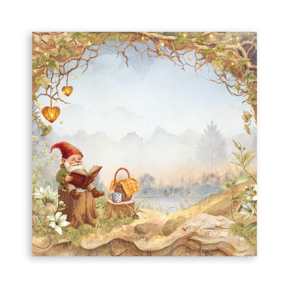 Stamperia  - Whispering woods - Singled sided - Paper Pad  22 pk - 12 x 12"