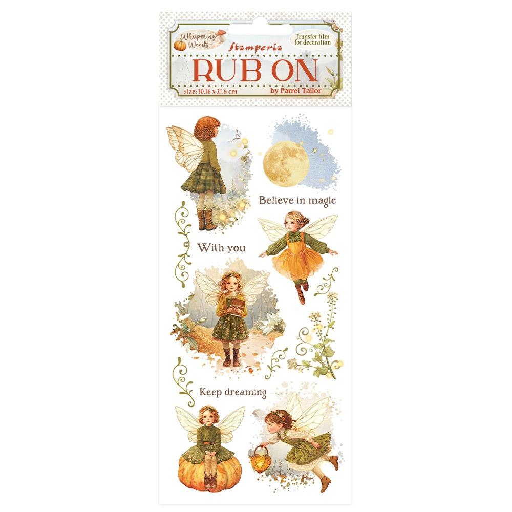 Stamperia - Rub Ons - Whispering woods - Fairy