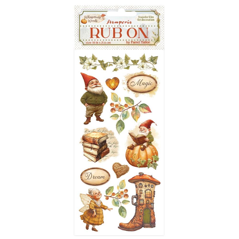 Stamperia - Rub Ons - Whispering woods - Gnome