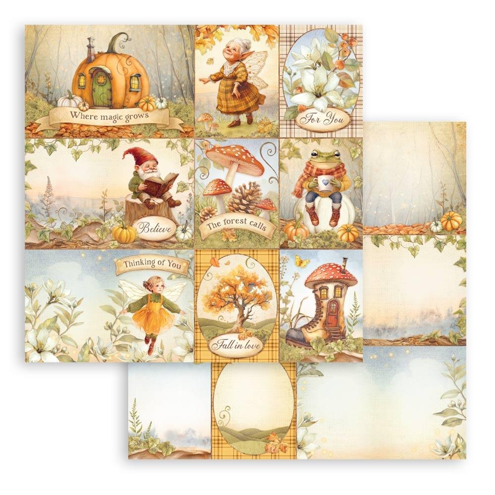 Stamperia  - Whispering woods - Paper Pad 12 x 12" (10ark)