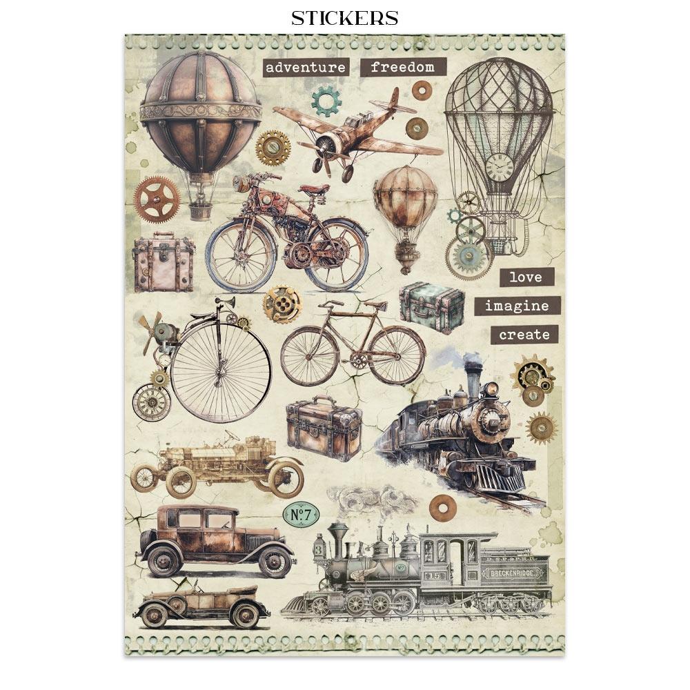 Stamperia - Junk Journal - Voyages Fantastique