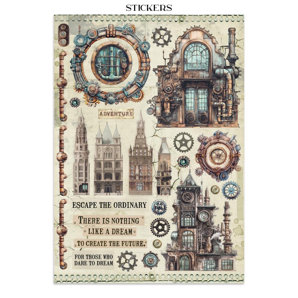 Stamperia - Junk Journal - Voyages Fantastique