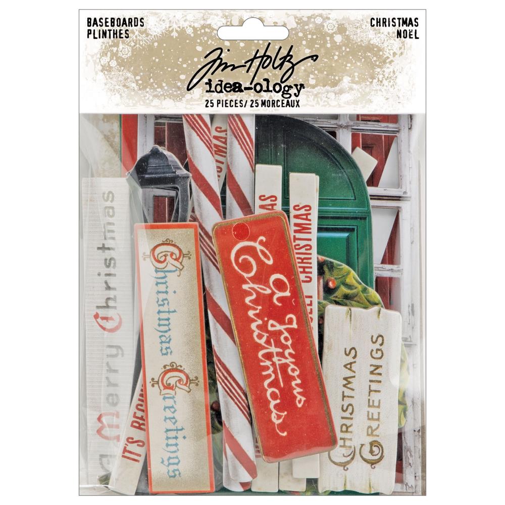 Tim Holtz - Idea-ology - Christmas - Chipboard Baseboards