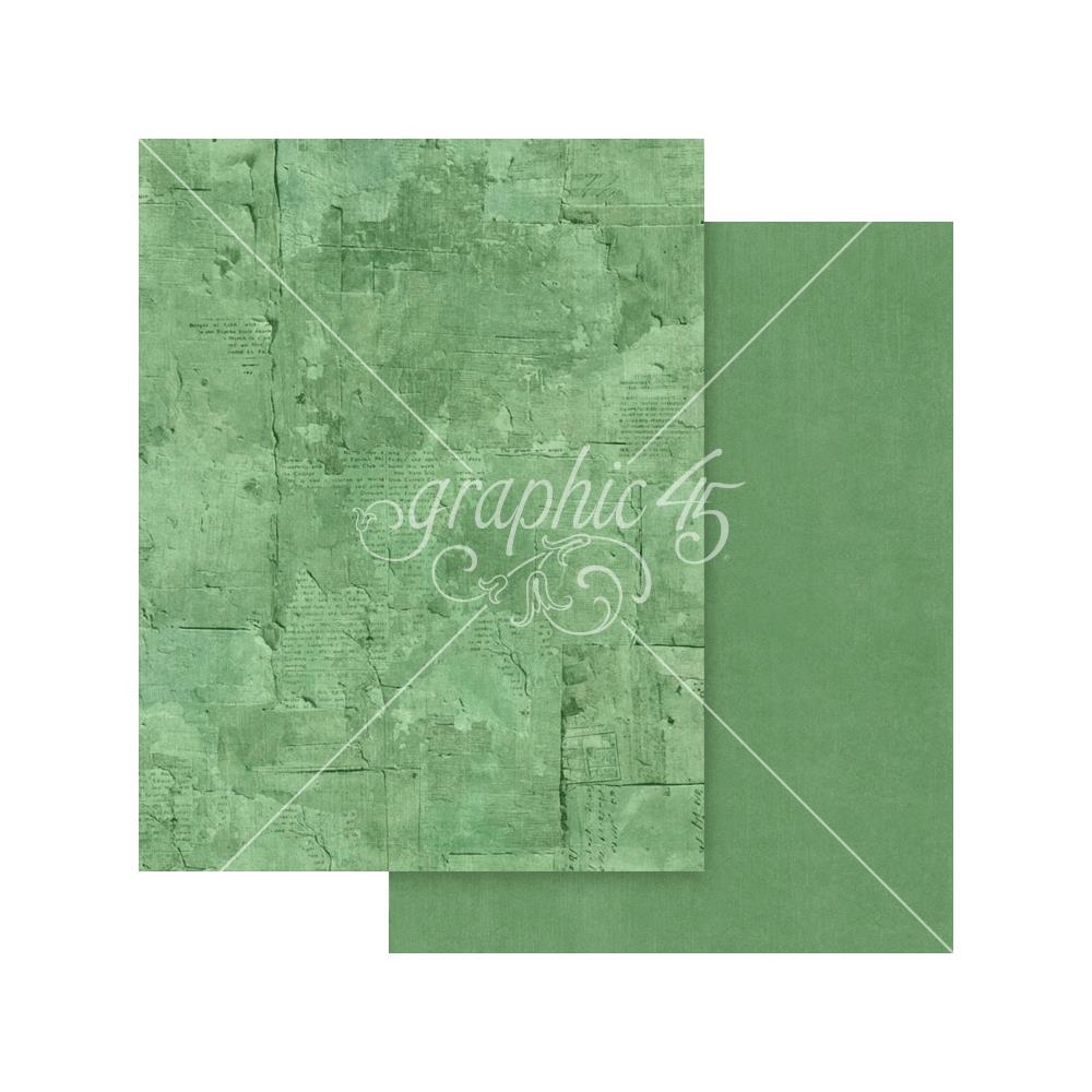 Graphic 45 -  Journaling Through Time - Patterns & Solids Paper Pad - 8,5 x 11"