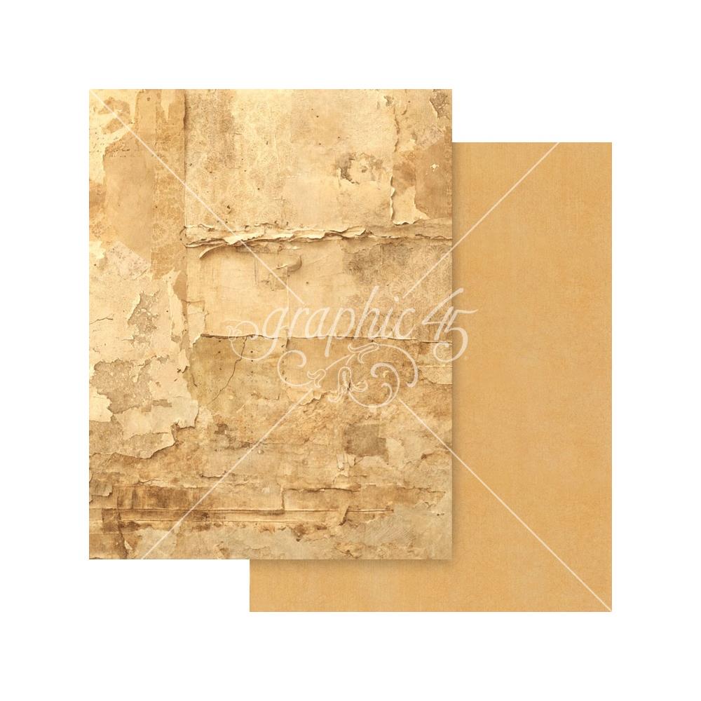 Graphic 45 -  Journaling Through Time - Patterns & Solids Paper Pad - 8,5 x 11"