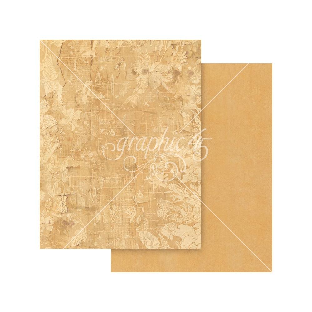 Graphic 45 -  Journaling Through Time - Patterns & Solids Paper Pad - 8,5 x 11"